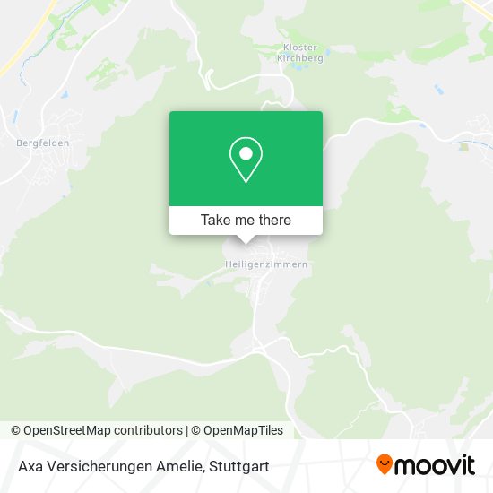 Axa Versicherungen Amelie map
