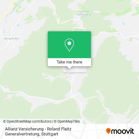 Allianz Versicherung - Roland Flaitz Generalvertretung map