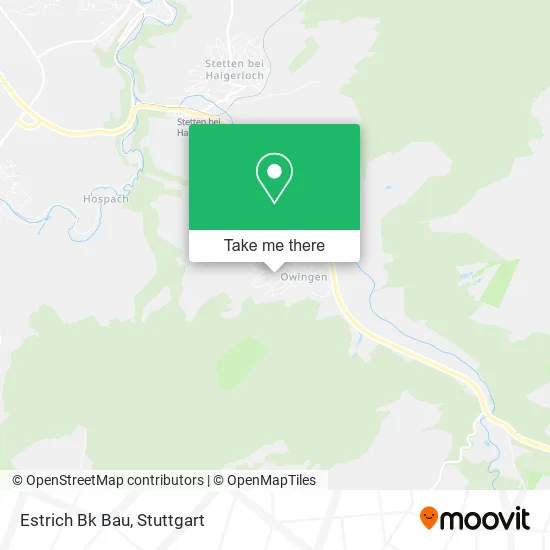 Estrich Bk Bau map