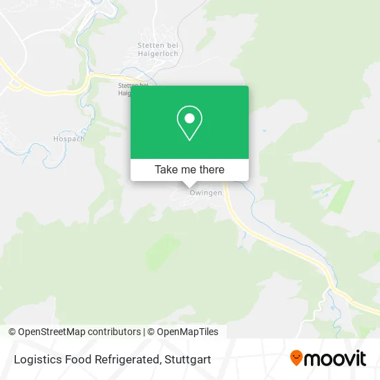 Карта Logistics Food Refrigerated