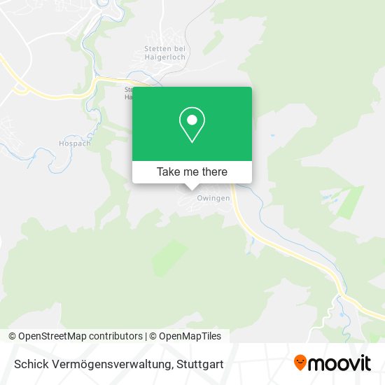 Schick Vermögensverwaltung map