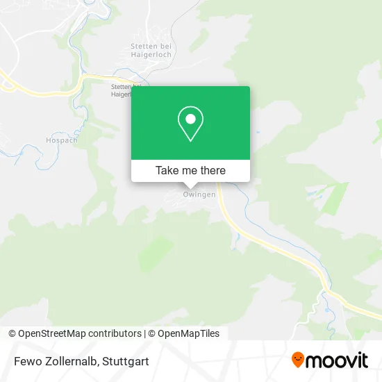 Карта Fewo Zollernalb