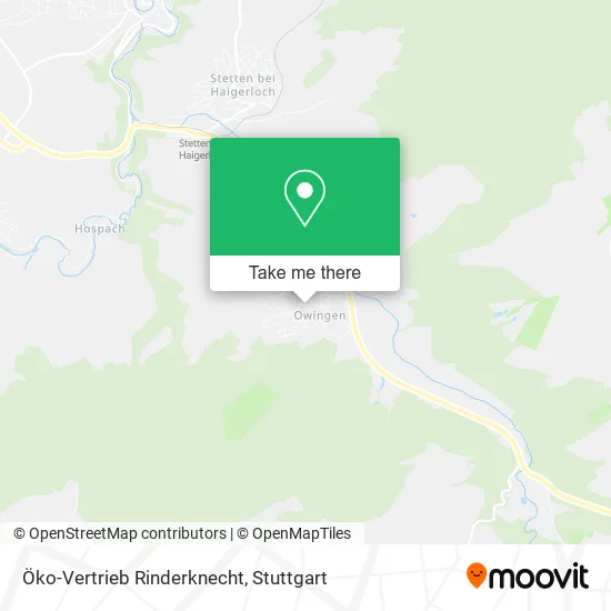 Карта Öko-Vertrieb Rinderknecht