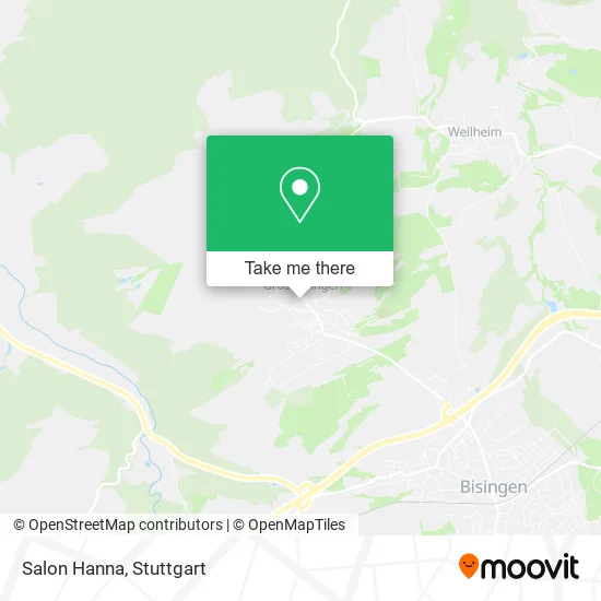 Карта Salon Hanna