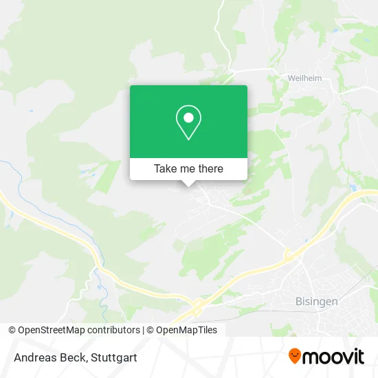 Карта Andreas Beck