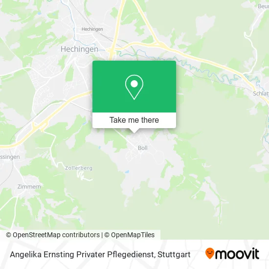 Карта Angelika Ernsting Privater Pflegedienst