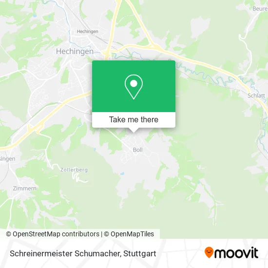 Карта Schreinermeister Schumacher