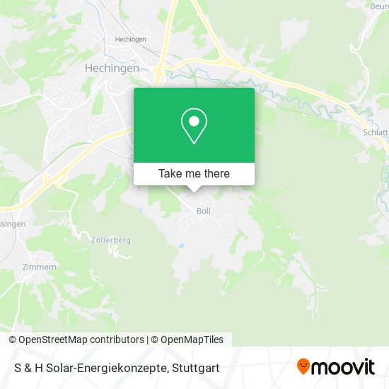 S & H Solar-Energiekonzepte map