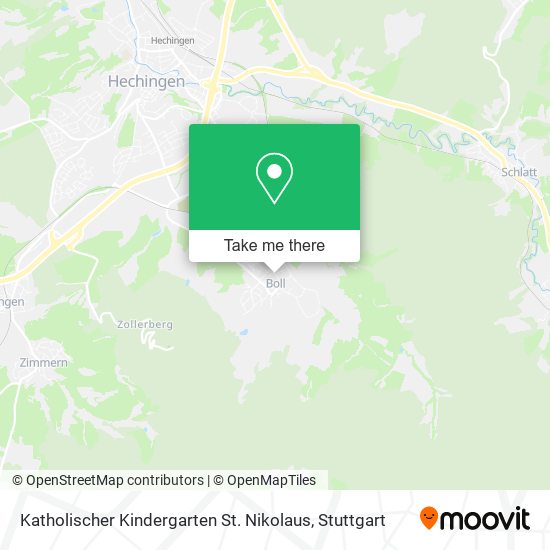Katholischer Kindergarten St. Nikolaus map