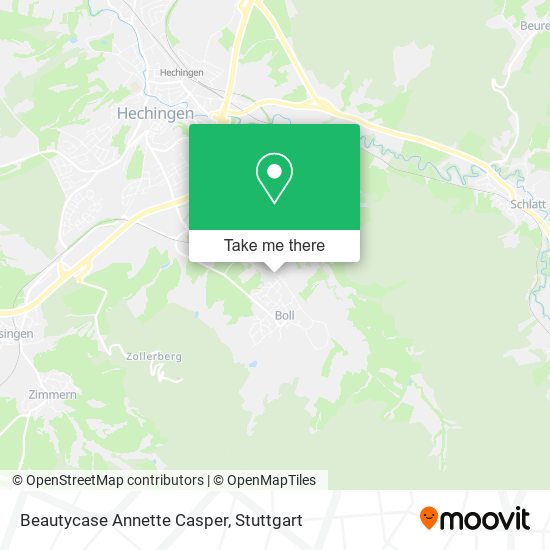 Beautycase Annette Casper map