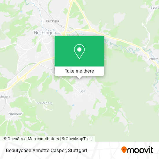 Beautycase Annette Casper map
