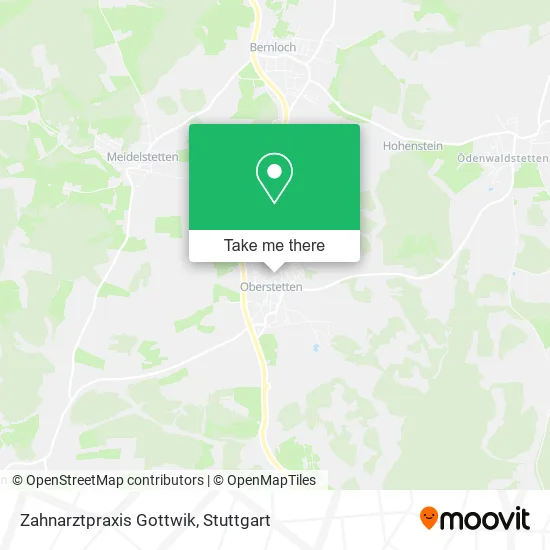Карта Zahnarztpraxis Gottwik