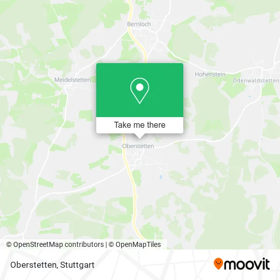 Карта Oberstetten