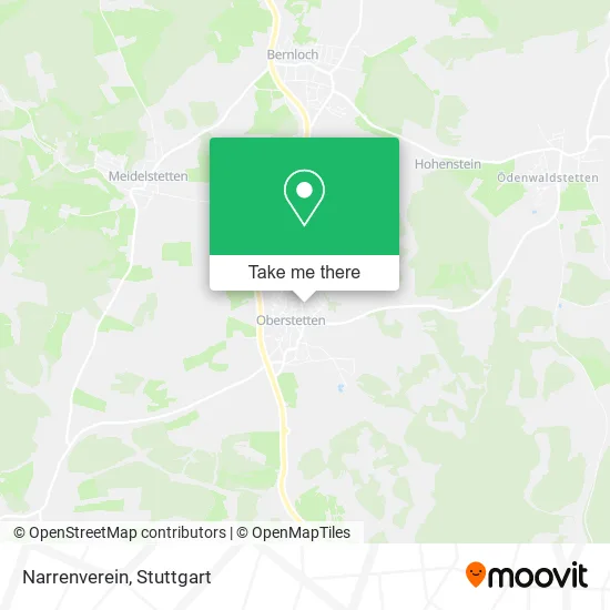 Карта Narrenverein