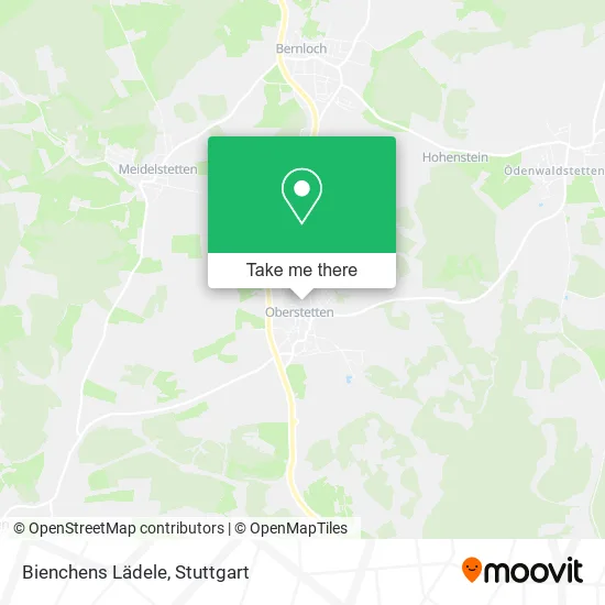 Карта Bienchens Lädele