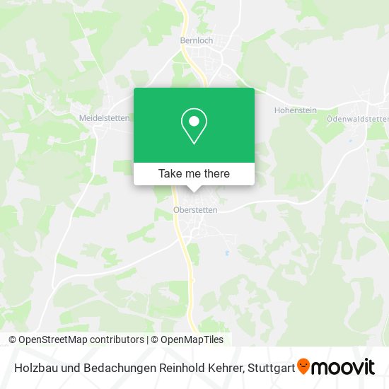 Holzbau und Bedachungen Reinhold Kehrer map