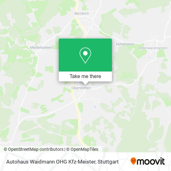 Autohaus Waidmann OHG Kfz-Meister map