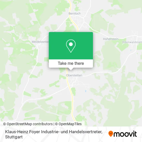 Карта Klaus-Heinz Foyer Industrie- und Handelsvertreter