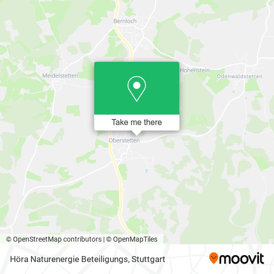 Höra Naturenergie Beteiligungs map