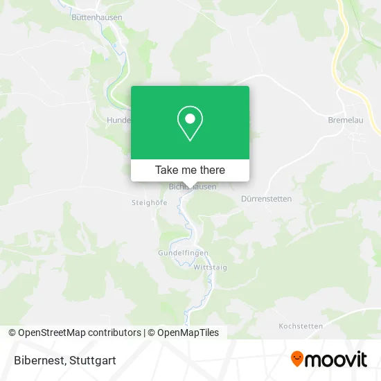 Карта Bibernest