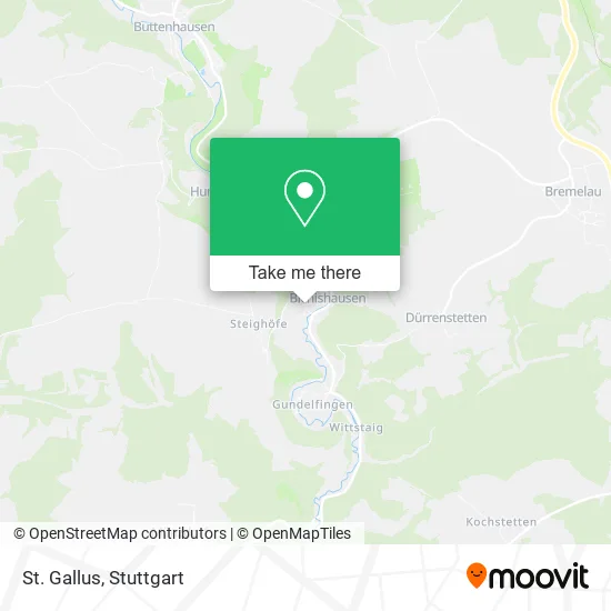 Карта St. Gallus