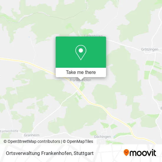 Карта Ortsverwaltung Frankenhofen
