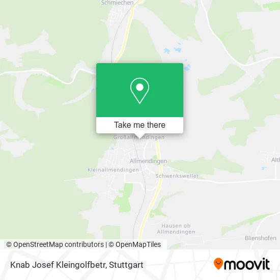 Карта Knab Josef Kleingolfbetr