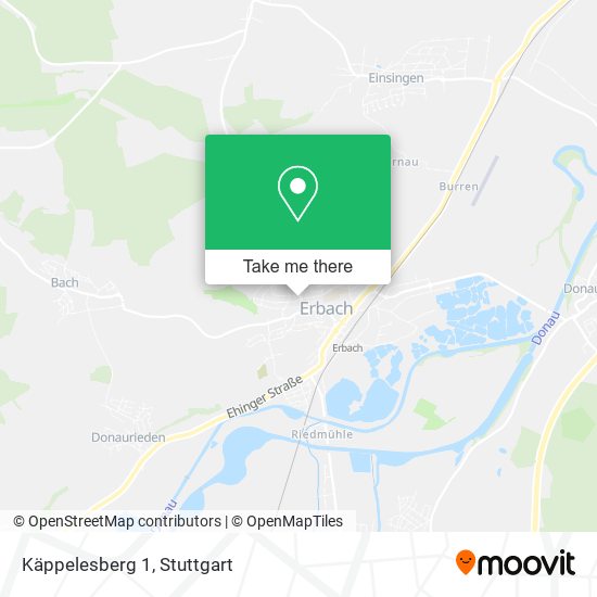 Käppelesberg 1 map