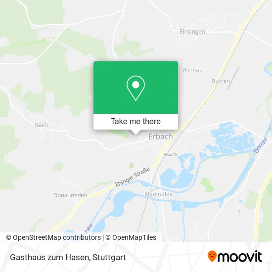 Карта Gasthaus zum Hasen