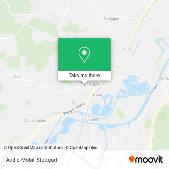 Audio-Mobil map