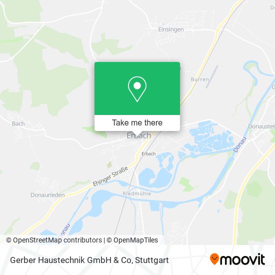 Gerber Haustechnik GmbH & Co map