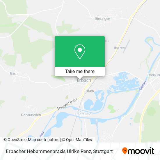 Карта Erbacher Hebammenpraxis Ulrike Renz