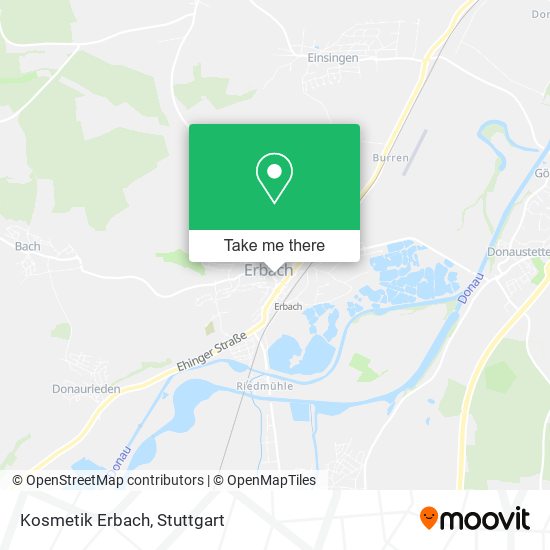 Kosmetik Erbach map