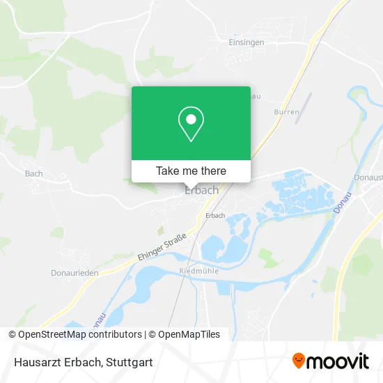 Карта Hausarzt Erbach