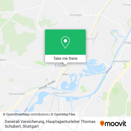 Generali Versicherung, Hauptagenturleiter Thomas Schubert map