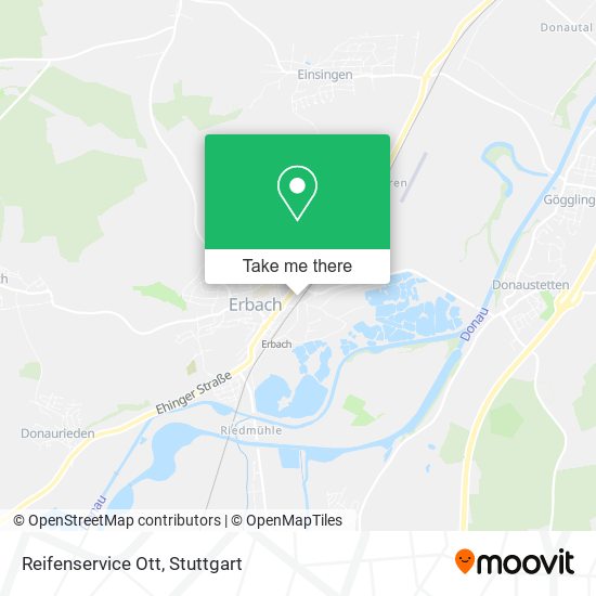 Карта Reifenservice Ott