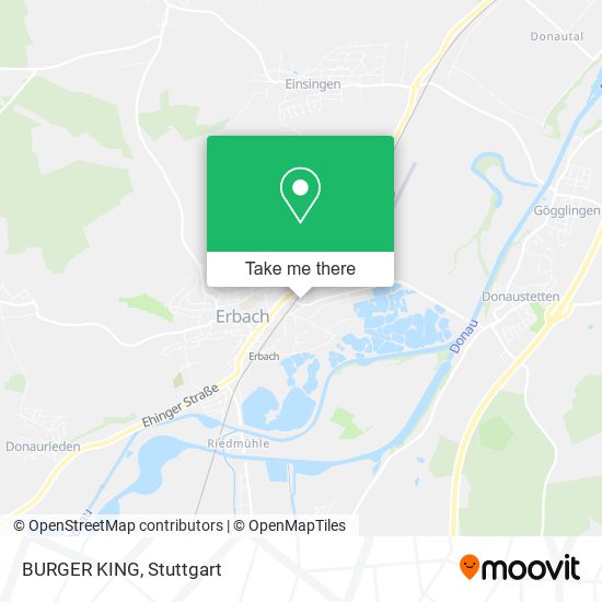 Карта BURGER KING