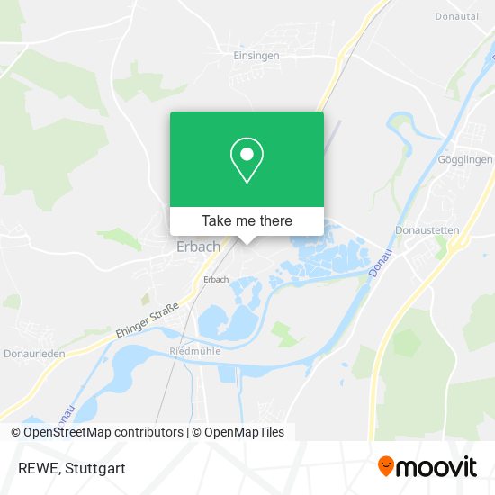 REWE map