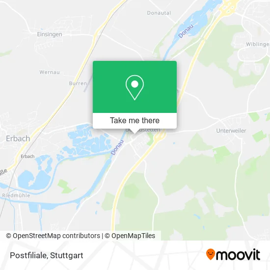 Карта Postfiliale