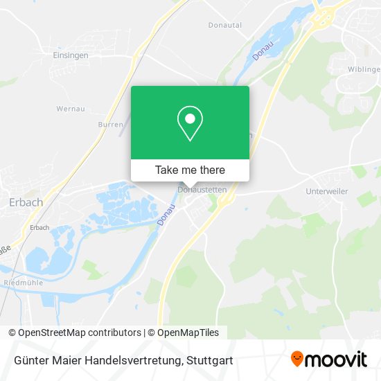Günter Maier Handelsvertretung map