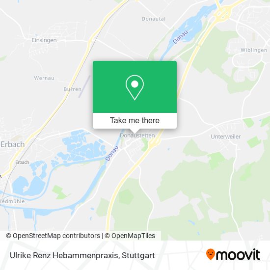 Ulrike Renz Hebammenpraxis map