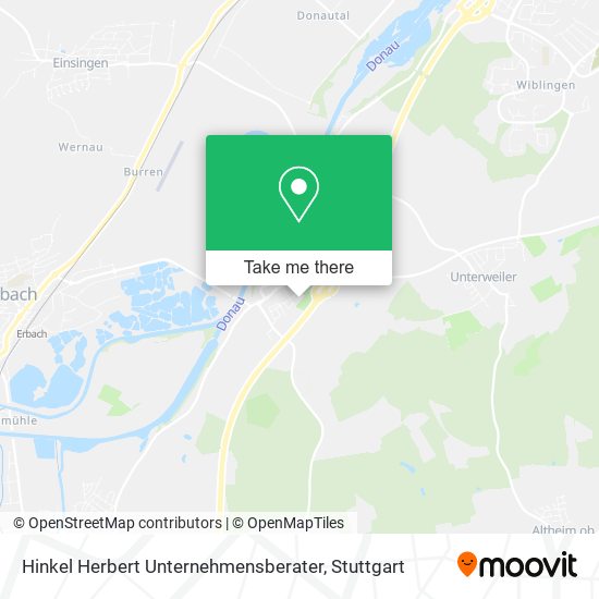 Hinkel Herbert Unternehmensberater map