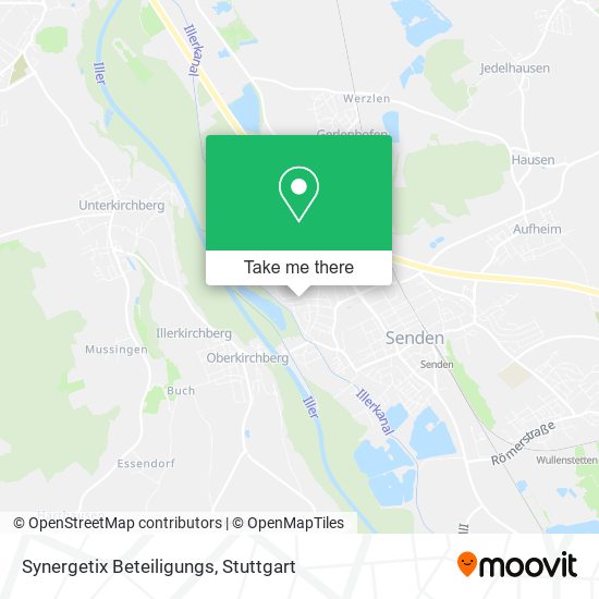 Synergetix Beteiligungs map