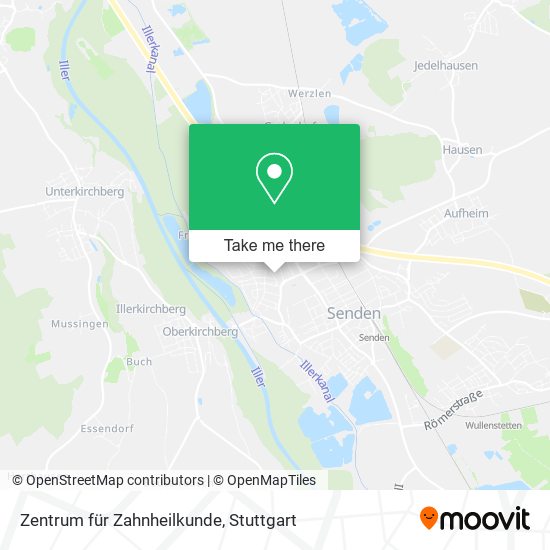 Карта Zentrum für Zahnheilkunde