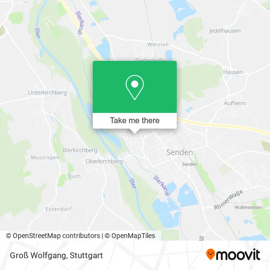 Карта Groß Wolfgang