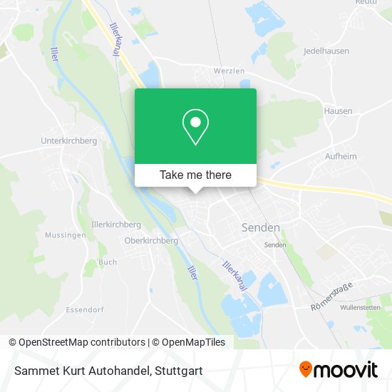Карта Sammet Kurt Autohandel