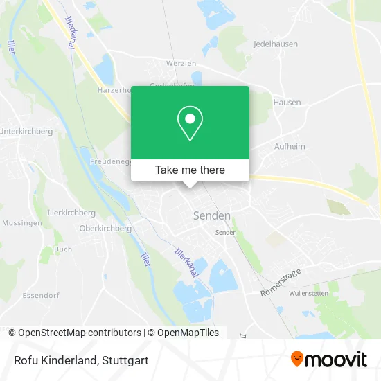 Rofu Kinderland map