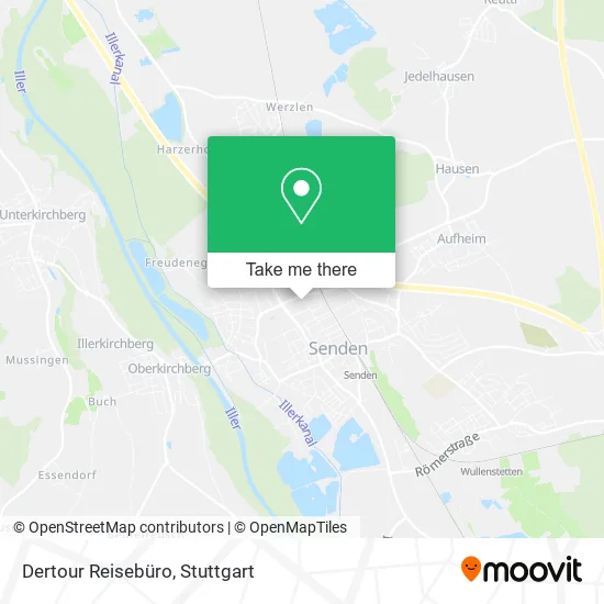 Карта Dertour Reisebüro