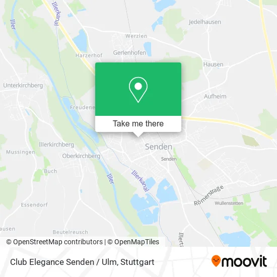 Карта Club Elegance Senden / Ulm