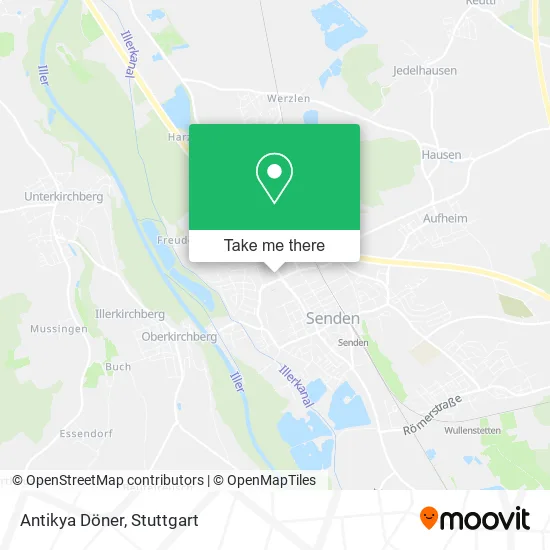 Карта Antikya Döner